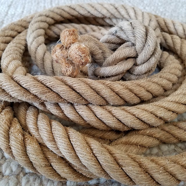 Vintage Nautical Dock Rope Chairish