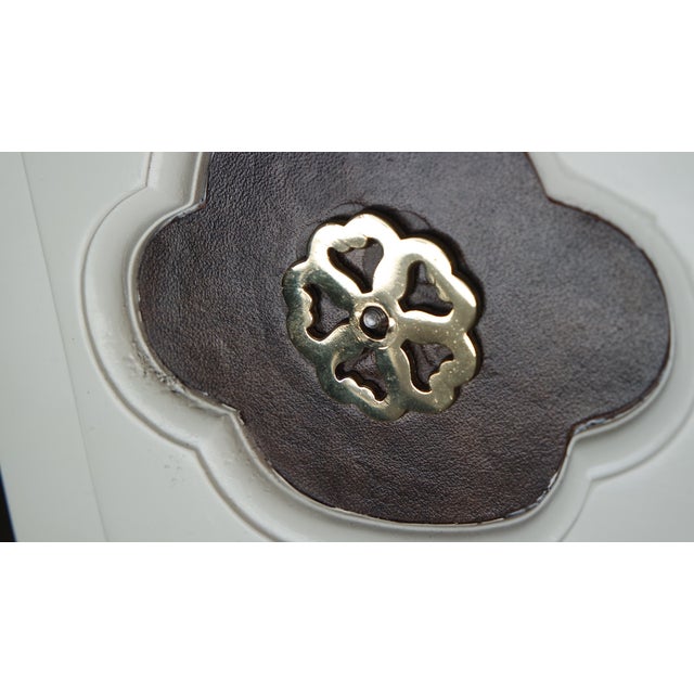 White Vintage Regency Coffee Table with Drawers Chairish