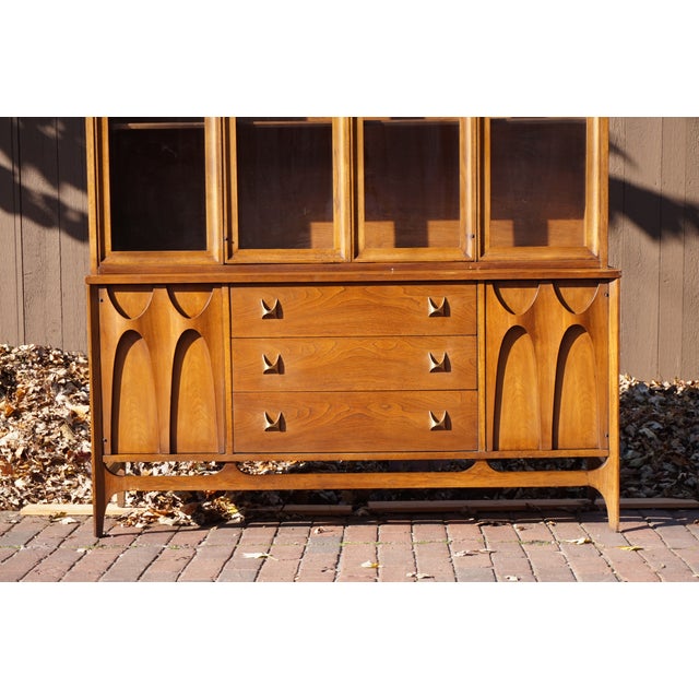 Broyhill Brasilia MidCentury Walnut China Chairish