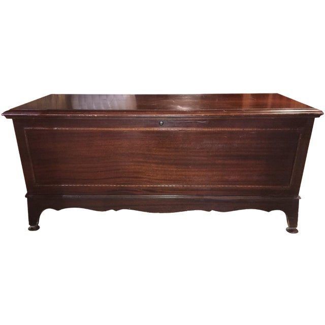 Antique Lane Mahogany Blanket Cedar Chest Chairish