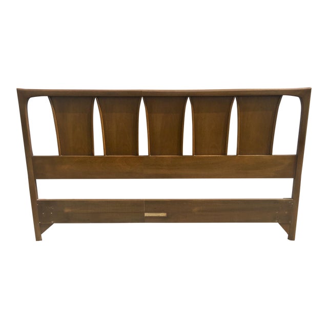 MidCentury Wooden Queen Headboard Chairish