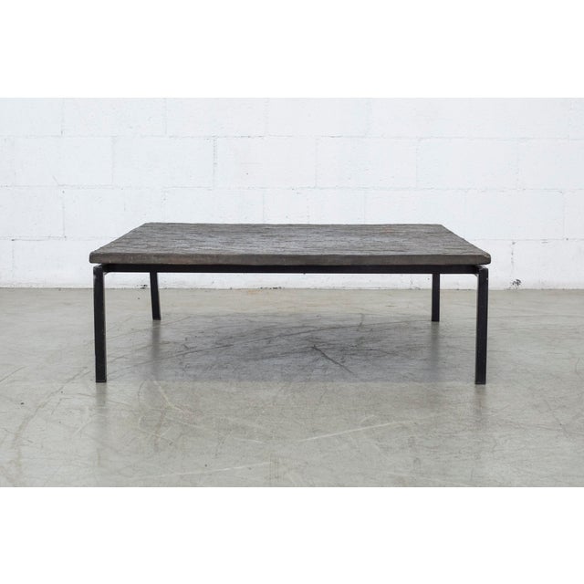 Square Stone Top Coffee Table Chairish