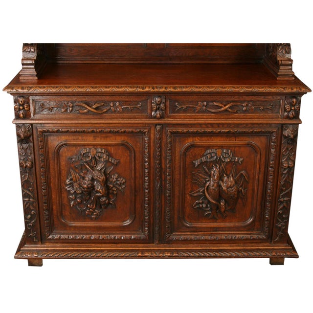 Antique French Buffet Wine Hutch 1880 Chairish