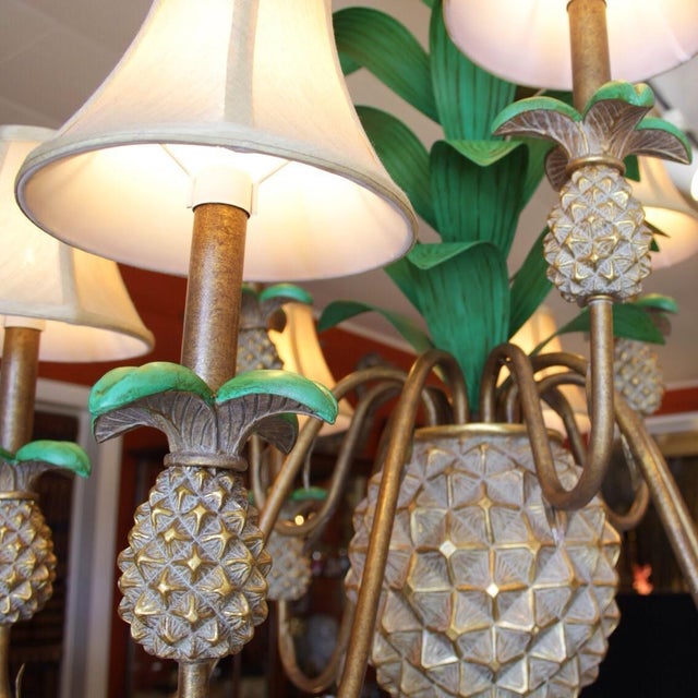 Pineapple Chandelier Chairish