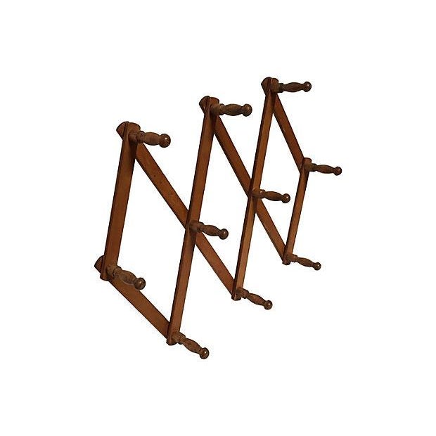 AccordionStyle Hat Rack Chairish