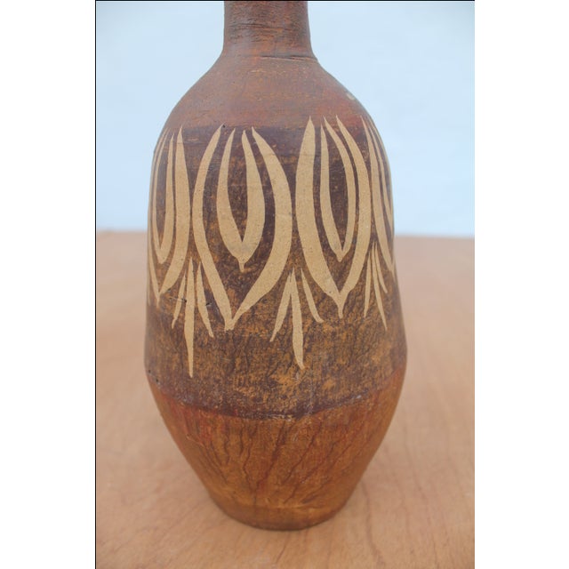 Vintage Decorative Studio Pottery Bud Vase Chairish