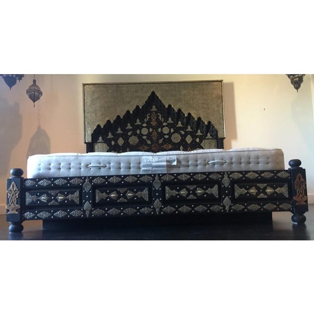 Moroccan Bed Frame and Head Board King Size Chairish