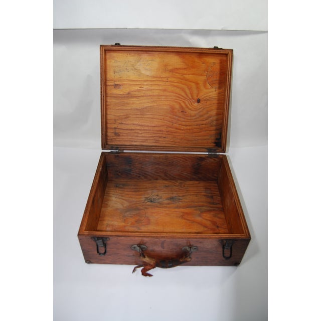 1930s Vintage Wooden Roller Skate Box Chairish