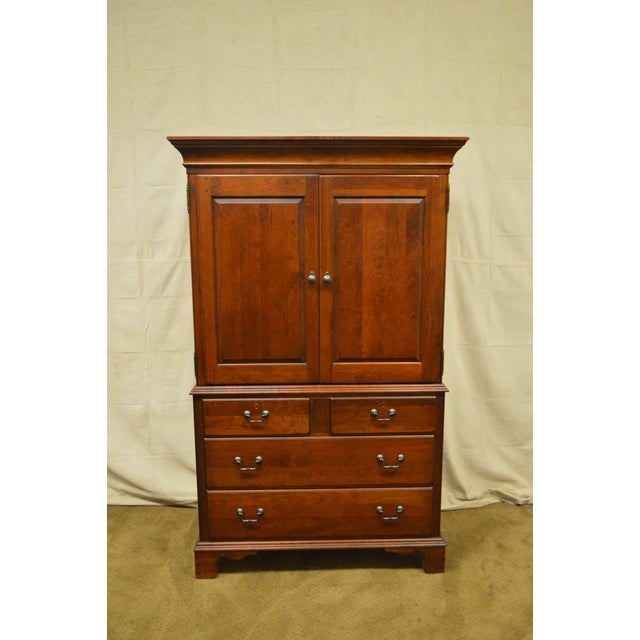 Pennsylvania House Traditional Cherry Wood Bedroom Armoire Chairish