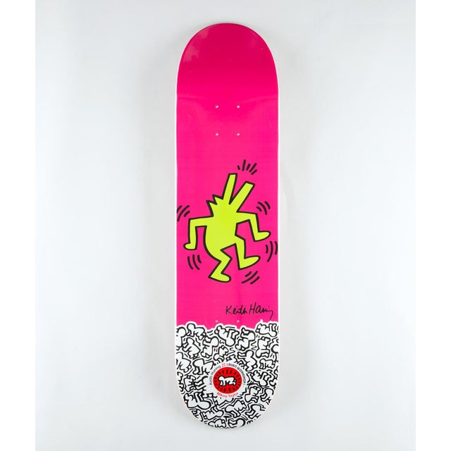 Limited Edition 2012 Keith Haring Skate Deck Chairish