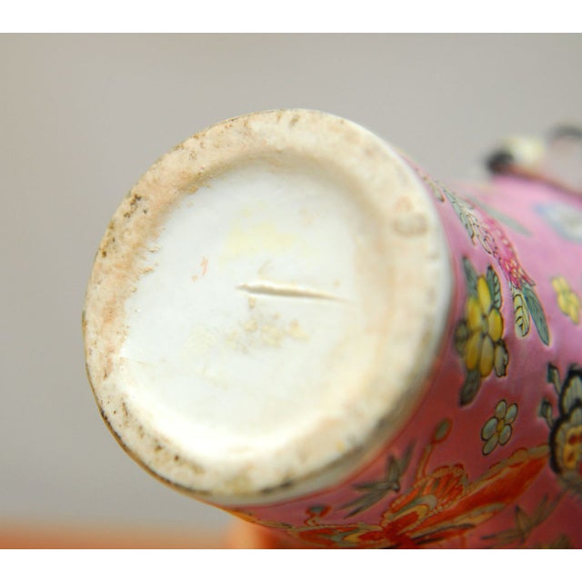 Chinese Seven Boys Pink Fertility Vase Chairish