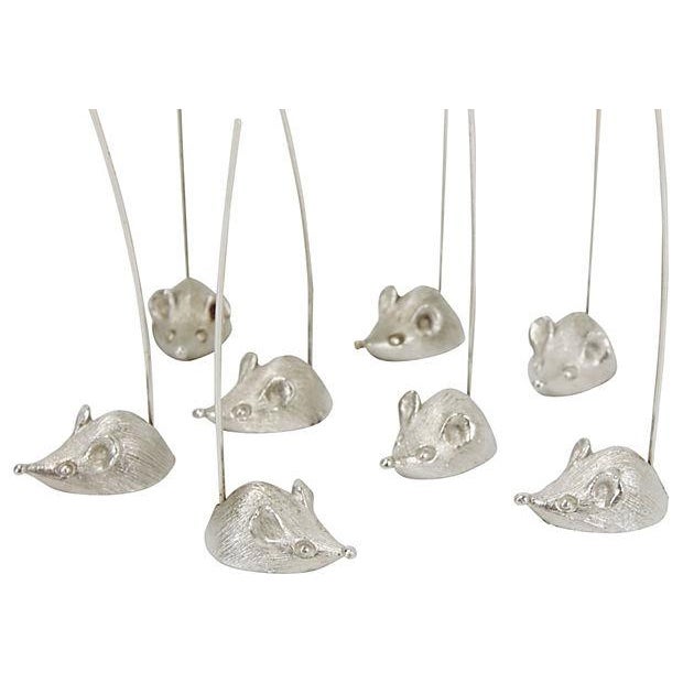Napier Mice Cheese Servers in Box Set of 8 Chairish