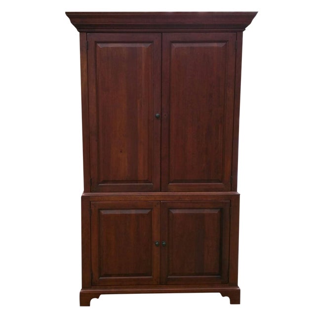 Solid Wood Armoire/TV Chairish