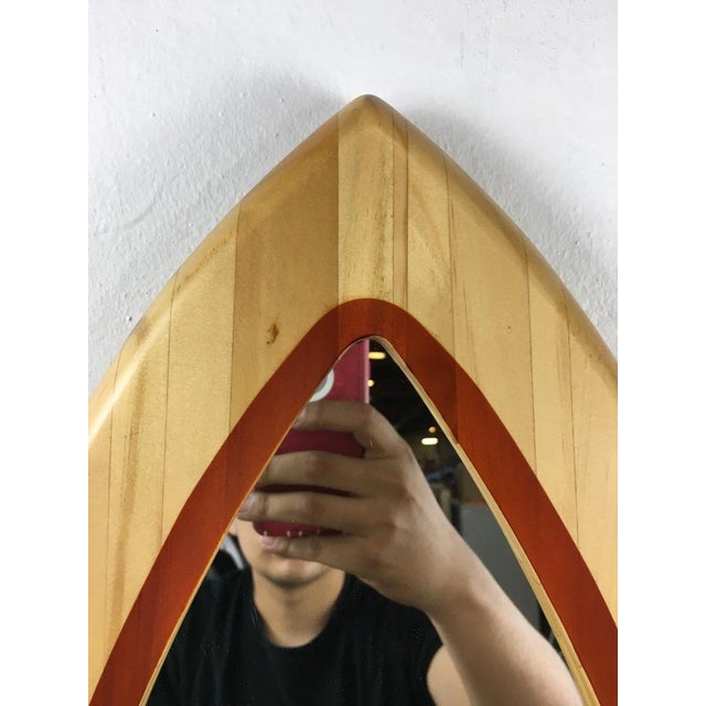 Surfboard Shaped Floor Mirror Chairish