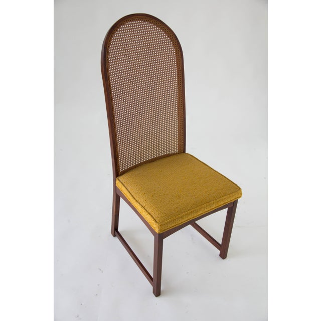 Milo Baughman HighBack Cane Chairs Set of 6 Chairish