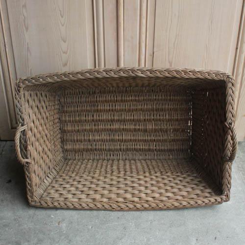 Vintage French Laundry Day Basket Chairish