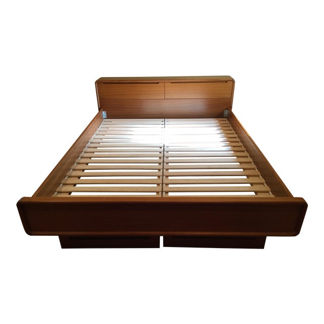 Teak Queen Bed Frame Chairish