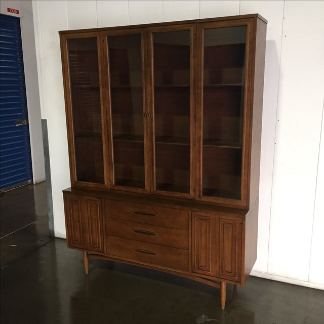 Broyhill Mid Century Sculptra Hutch Chairish