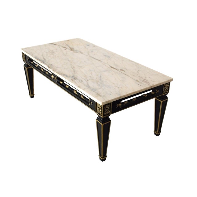 Vintage Italian Marble Coffee Table Chairish