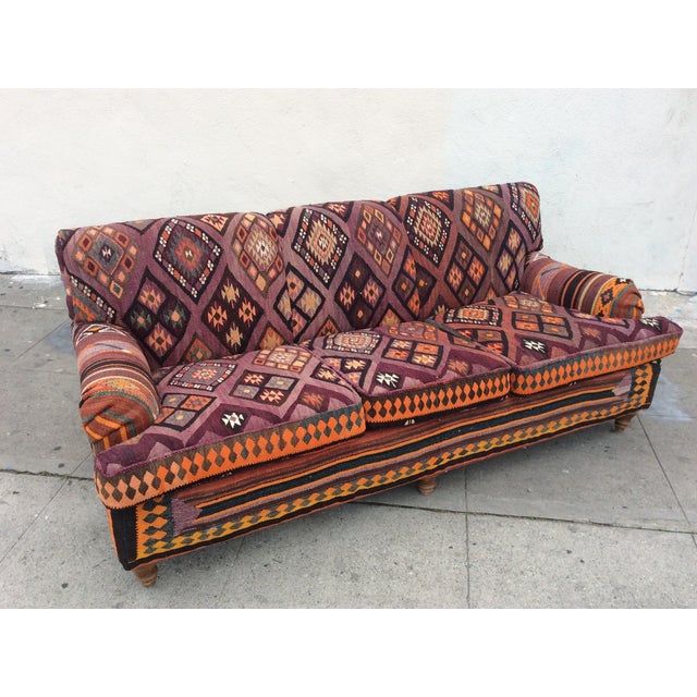 Boho Chic Kilim Sofa Chairish