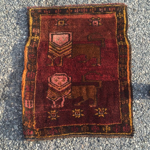 24"x34 1/2" Beautify Vintage Persian Door Mat Chairish