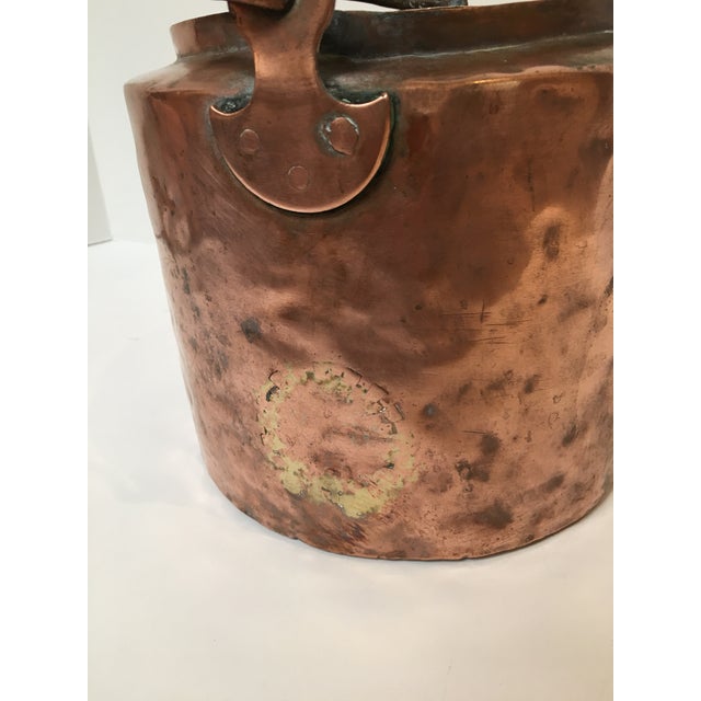 Vintage Rustic Copper Pot With Handle Chairish