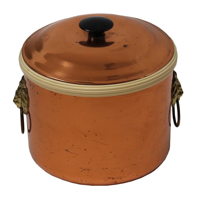 Vintage Copper Ice Bucket Chairish
