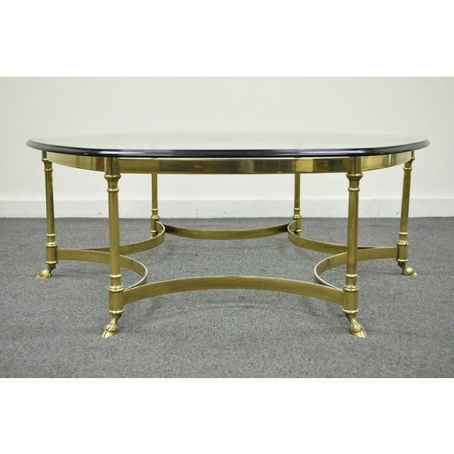 Vintage Regency La Barge Brass Coffee Table Chairish