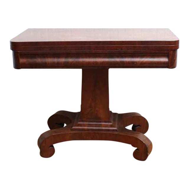 Antique Empire Game Table Chairish