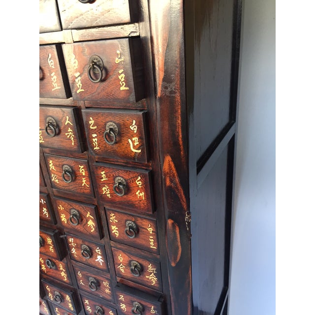 Vintage Chinese Apothecary Medicine Storage Chest Chairish