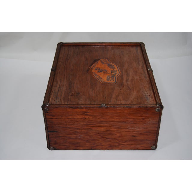 1930s Vintage Wooden Roller Skate Box Chairish