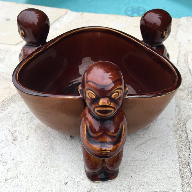 MidCentury Orchids of Hawaii Tiki Bowl Chairish