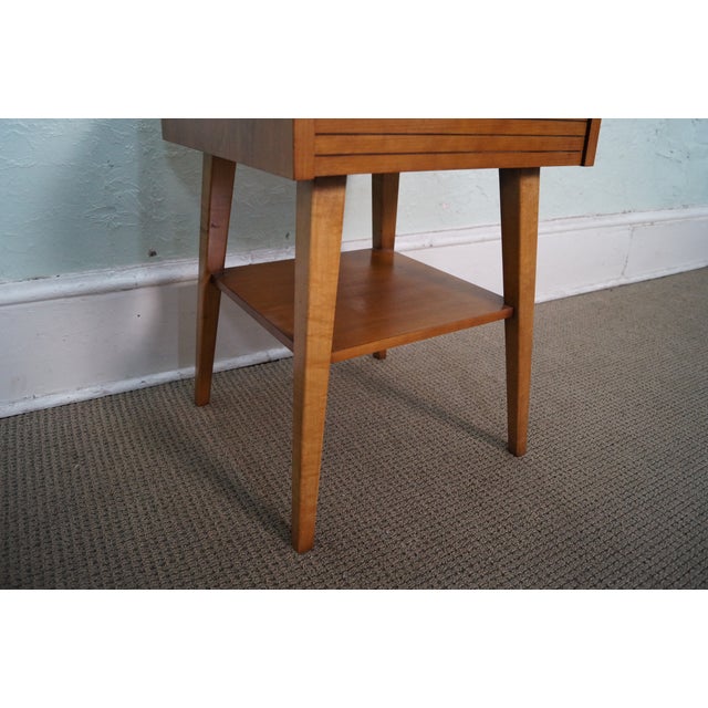 Heritage Henredon Mid Century Modern Nightstand Chairish