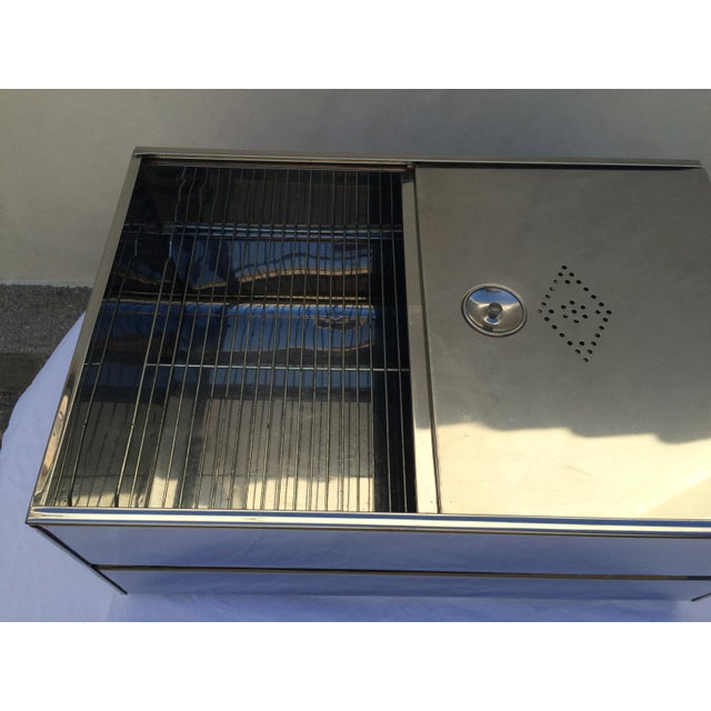Mid century stainless steel bread drawer insert chairish