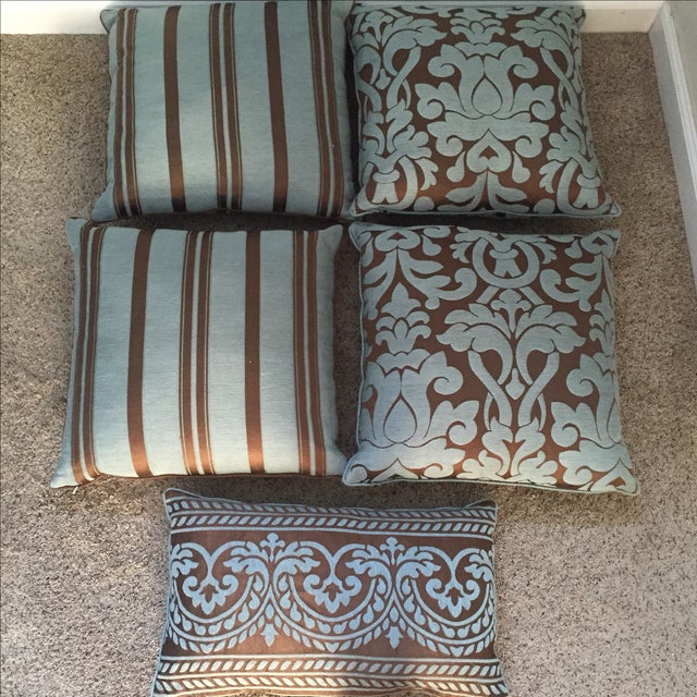 Restoration Hardware Throw Pillows - Set of 5 Chairish