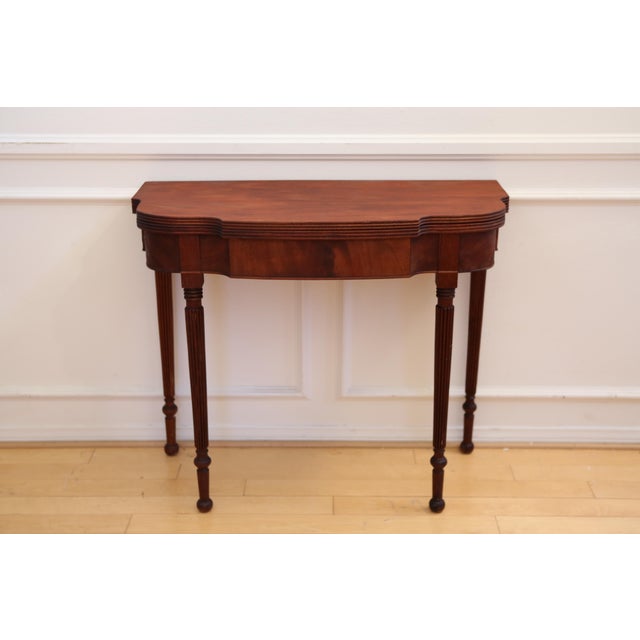 2-In-1 Vintage Convertible Table Console to Dining Table ...