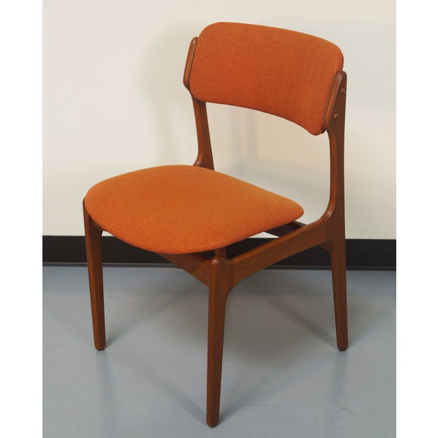 Erik Buch Danish Modern Teak Dining Chairs - 6 | Chairish
