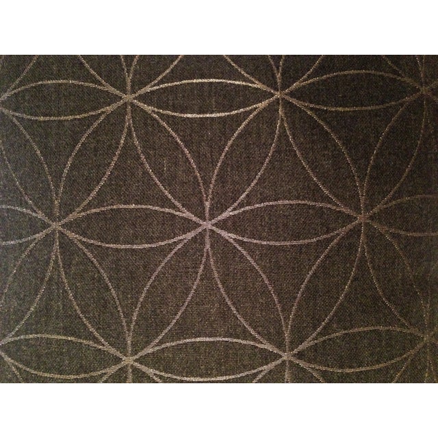 Charcoal Modern Graphic Pillow Chairish