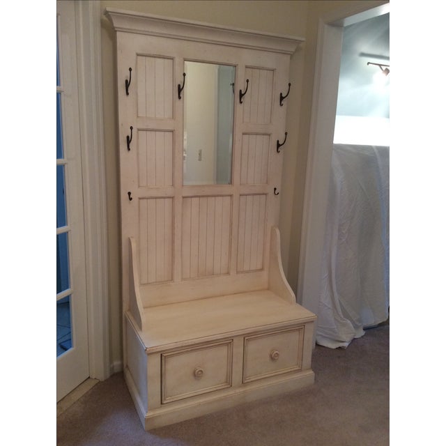 Ethan Allen Hall Tree Chairish