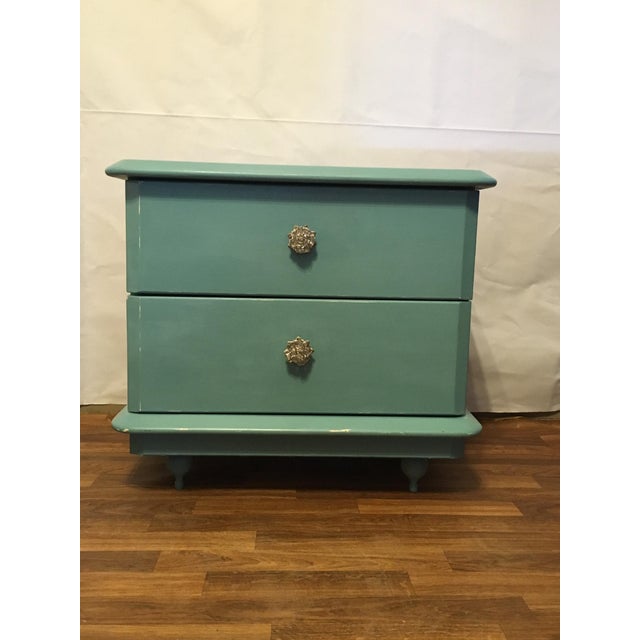 Lane Teal Nightstand Chairish
