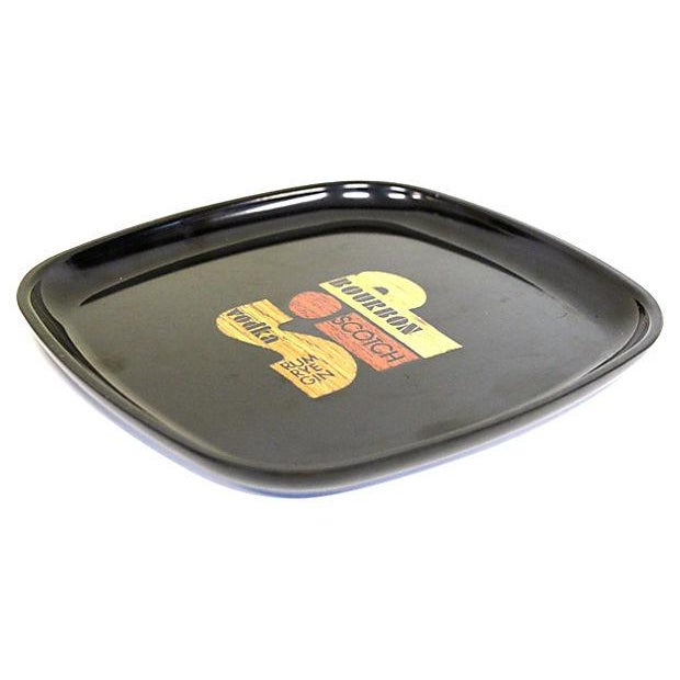 Midcentury Couroc Bar Tray Chairish
