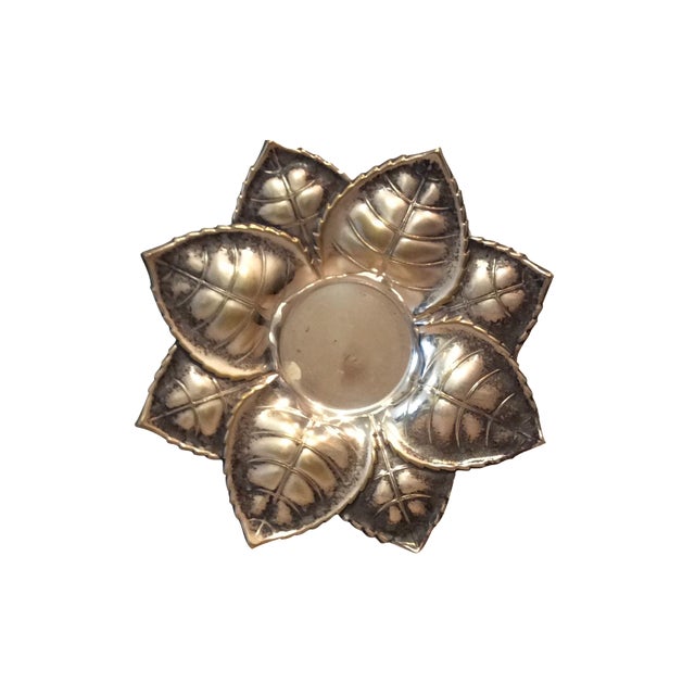 Metal Floral Candle Holder Chairish