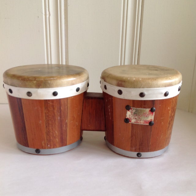 Vintage Mexican Double Bongos Chairish