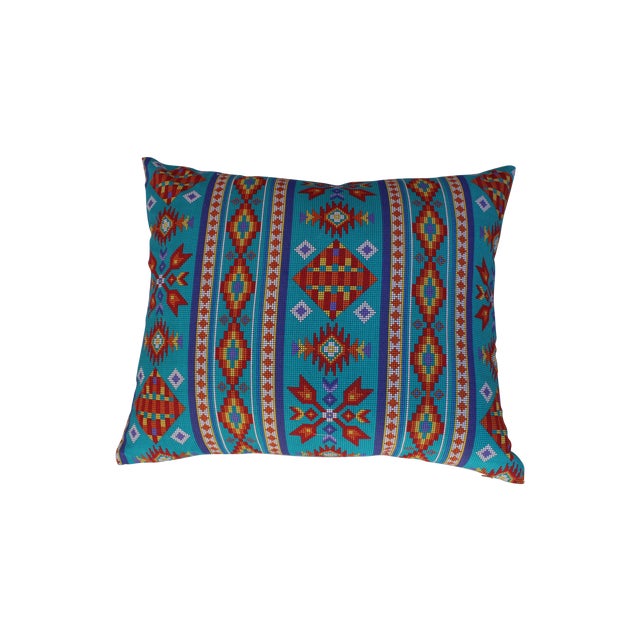Southwestern Turquoise Pillows - Pair Chairish