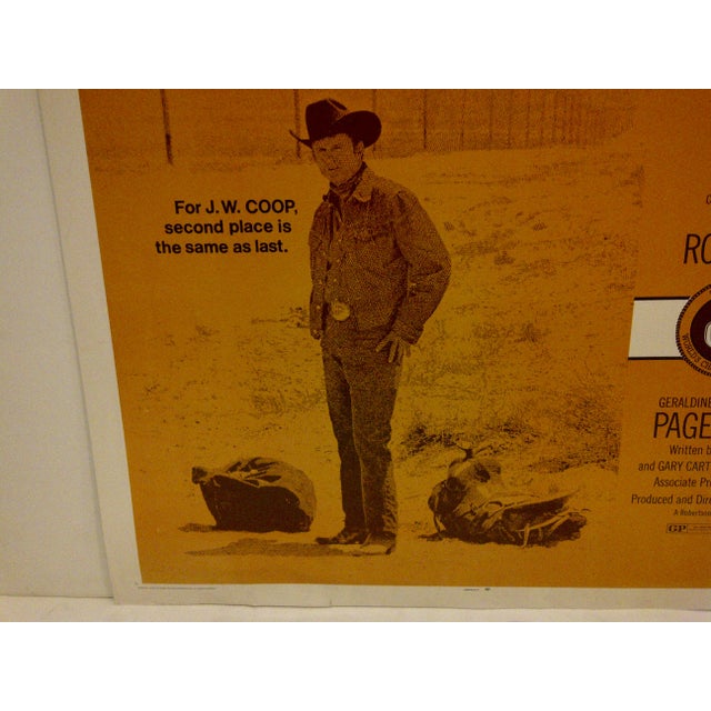 Vintage Movie Poster "J.W. Coop" Starring Cliff Robertson and Cristina