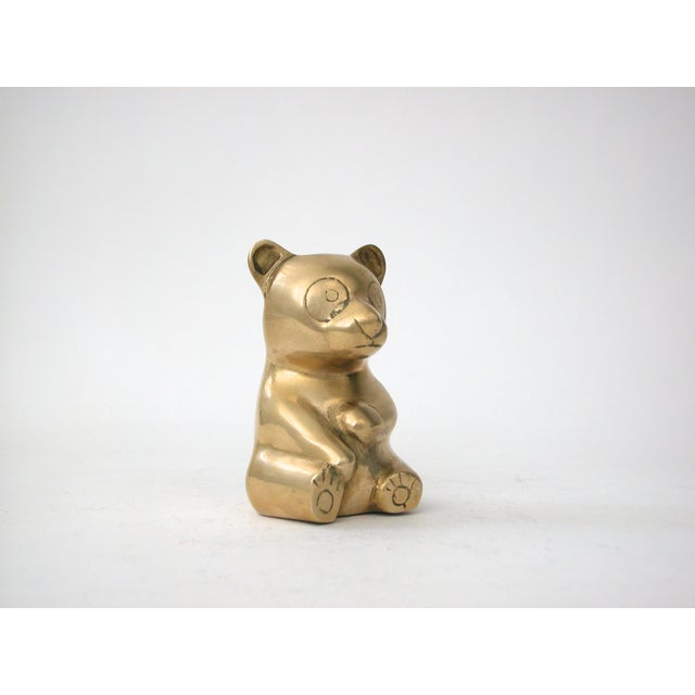 Brass Teddy Bear Chairish