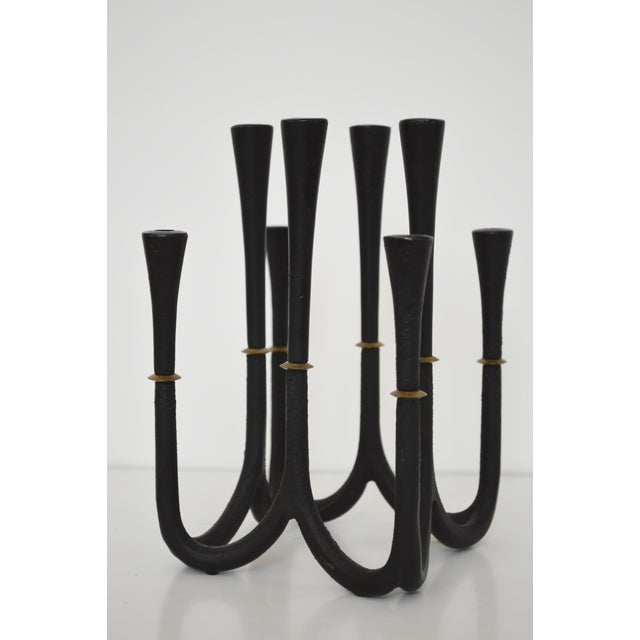 Jens Quistgaard for Dansk Iron Candle Holder Chairish