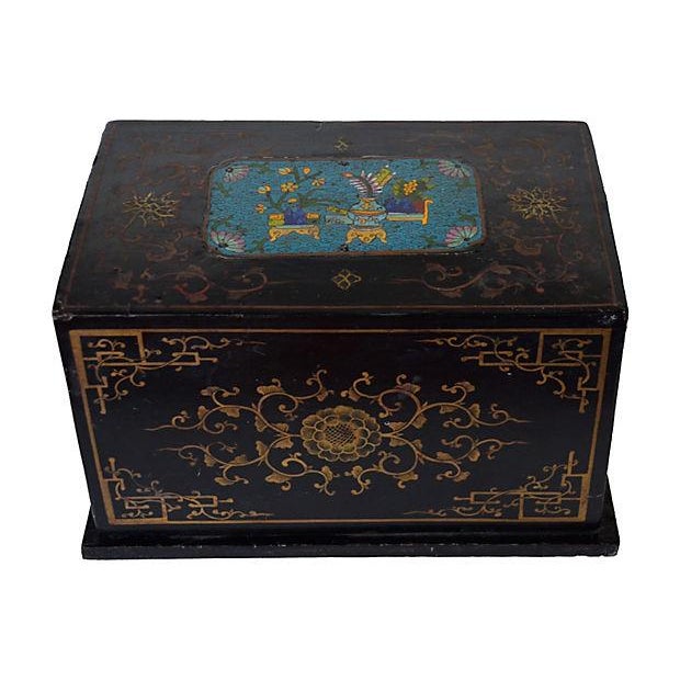 Antique Chinese Lacquer Box Chairish