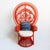 Orange Bunga Peacock Fan Chair Chairish