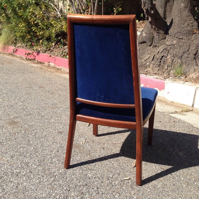 Reupholstered MidCentury Dining Chairs Set Of 6 Chairish
